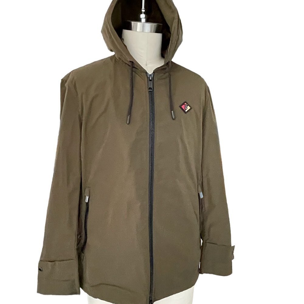 Burberry Everton Nylon Men's hooded Jacket, size 50, 40 US,‎ Oversized styling